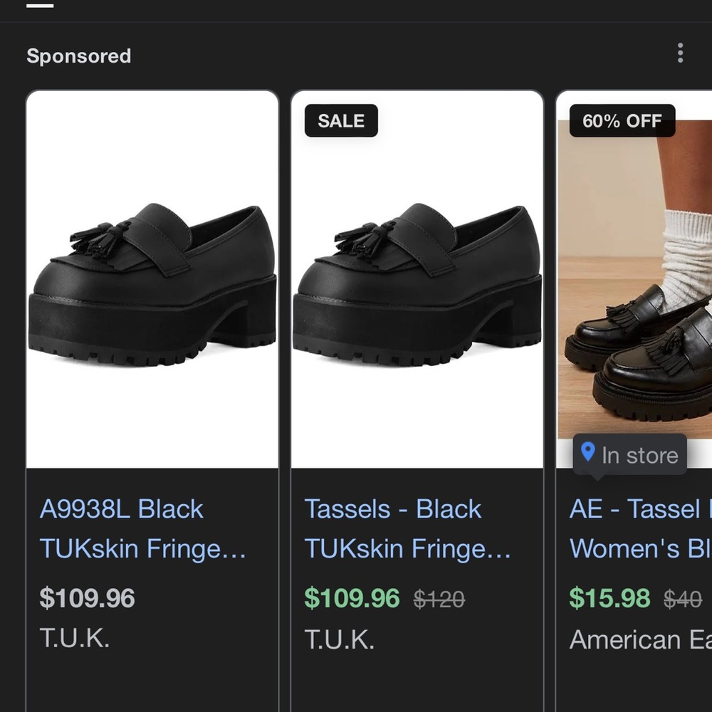 TUK tassel loafer